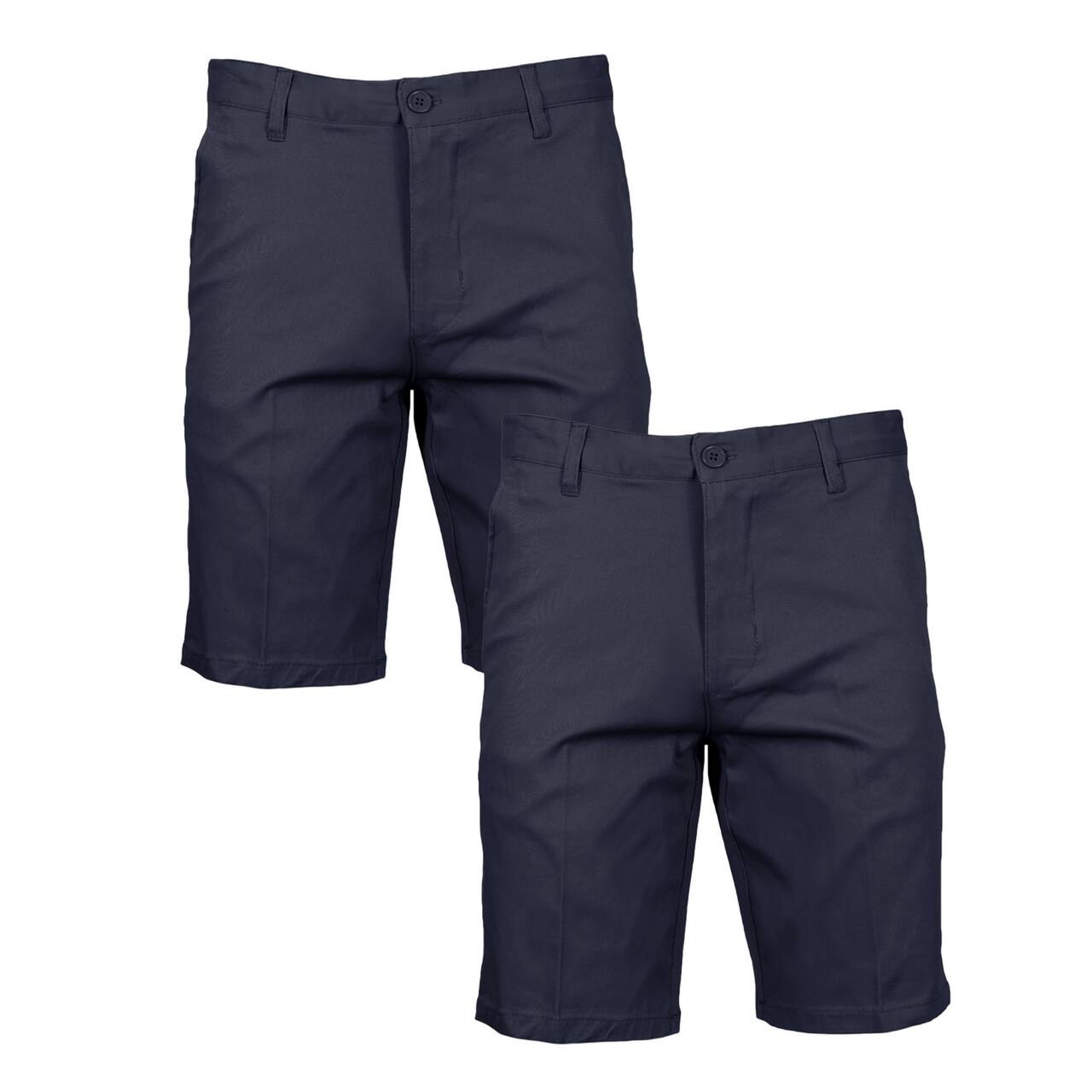 Galaxy by Harvic Slim Fitting Cotton Flex Stretch Men's Chino Shorts